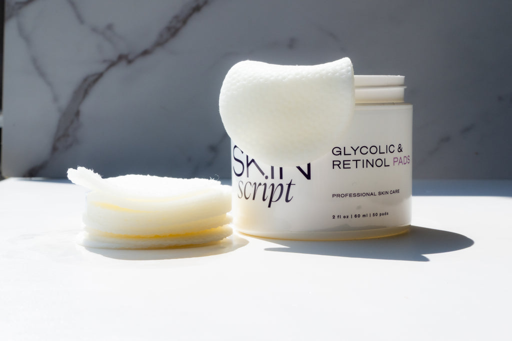 Skin Script Glycolic and Retinol Pads